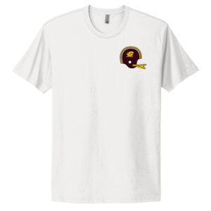 Central Michigan Next Level Premium Fitted Short Sleeve Unisex-White