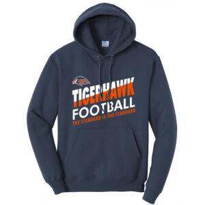03. Colfax-Mingo Football Core Fleece Hooded Sweatshirt – Navy