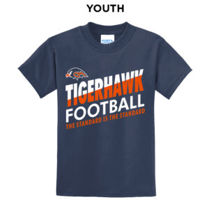 30. Colfax-Mingo Football YOUTH Unisex Short Sleeve Tee – Navy