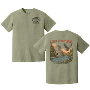 Eagle Point Comfort Colors Pigment Dyed Short Sleeve Shirt Unisex-Sandstone