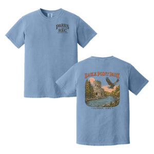 Eagle Point Comfort Colors Pigment Dyed Short Sleeve Shirt Unisex-Washed Denim