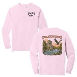 Eagle Point Comfort Colors Heavyweight Ring Spun Long Sleeve Tee Unisex-Blossom