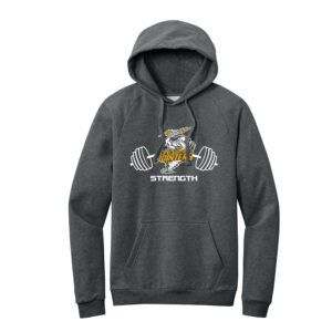 CPU Strength Conditioning District Cloud Fleece Hoodie Unisex-Heathered Charcoal