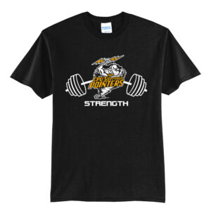 CPU Strength Conditioning Unisex Short Sleeve Tee-Black