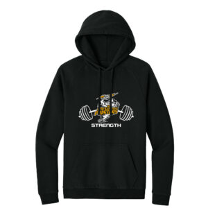 CPU Strength Conditioning District Cloud Fleece Hoodie Unisex-Black
