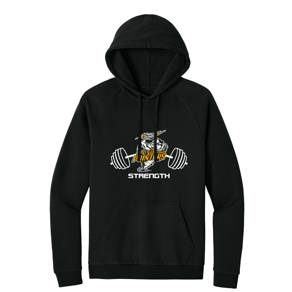 CPU Strength Conditioning District Cloud Fleece Hoodie Unisex-Black