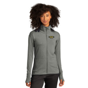 CPU Strength Conditioning Sport-Tek Ladies Sport-Wick Flex Fleece Full-Zip-Light Grey Heather