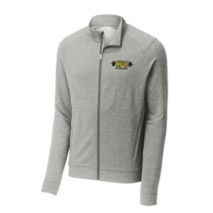 CPU Strength Conditioning Sport-Tek Men Sport-Wick Flex Fleece Full-Zip-Light Grey Heather