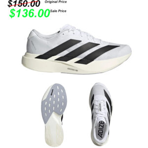 Storm Strength Adidas Adizero Evo SL Shoes-White