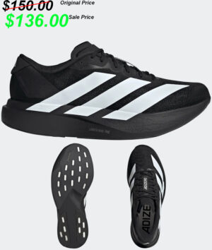 Storm Strength Adidas Adizero Evo SL Shoes-Black