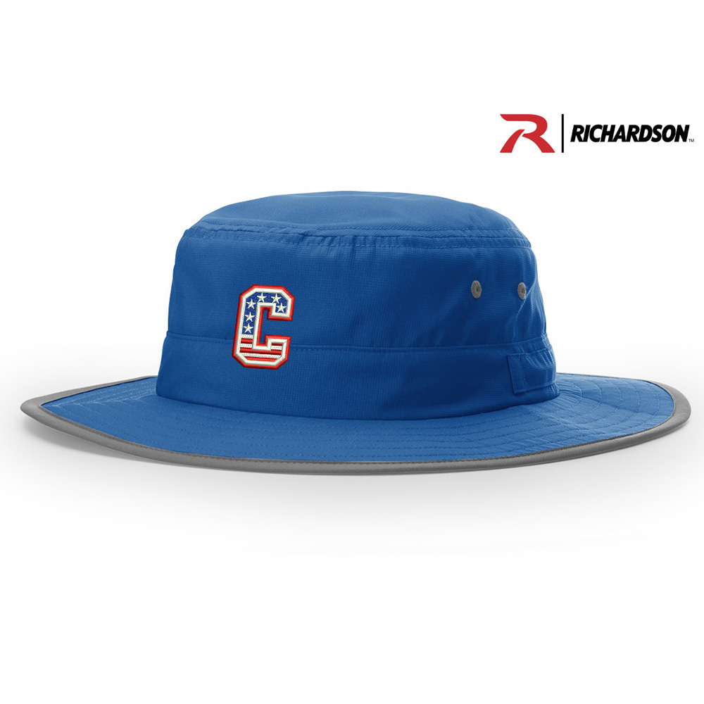 Storm Strength Richardson Wide Brim Sun Hat-Royal