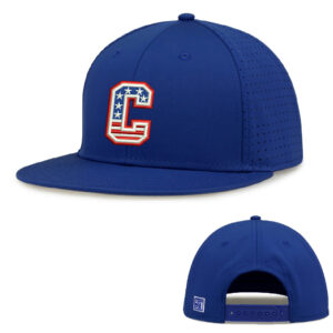 Storm Strength The Game Perforated GameChanger Snapback Cap-Royal