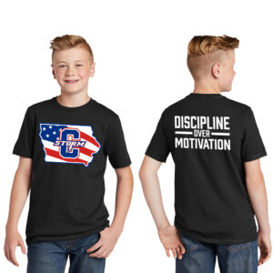 Storm Strength Youth Premium Short Sleeve Tee-Black