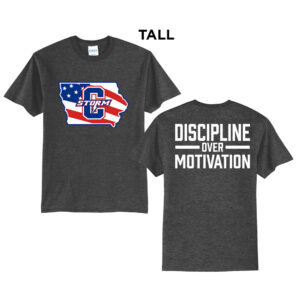Storm Strength Tall Short Sleeve Tee-Dark Heather Grey