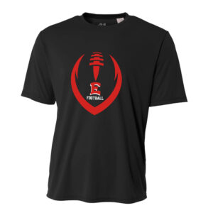 DM East Football Adult Cooling Performance Tshirt -Black