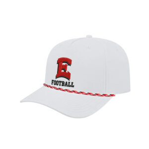 DM East Football ICON performance rope golf cap-White/Red/White/Black