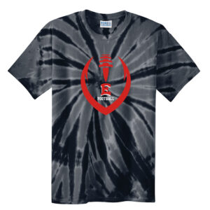 DM East Football Unisex Essential Tie-Dye Tee-Black