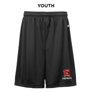 DM East Football Badger B-Core YOUTH 6 Inch Short-Black