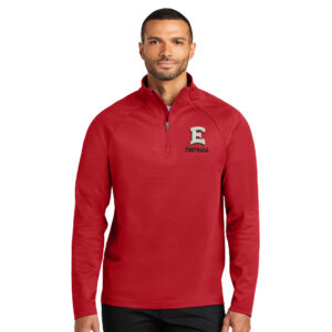 DM East Football Port Authority C-FREE Cypress 1/4-Zip pullover Men-Rich Red