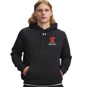 DM East Football Under Armour Men’s Team Icon Fleece Hoodie-Black/White