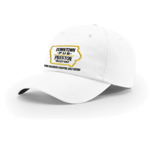 DT Pub PV Golf Outing Richardson Unstructured R-Active Lite Adjustable Cap-White