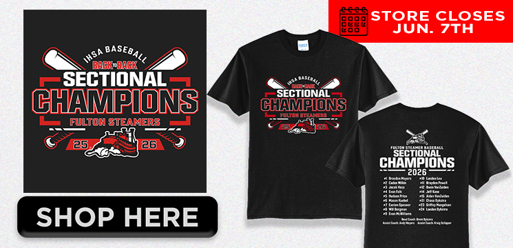 Read more about the article FULTON BASEBALL BACK TO BACK SECTIONAL CHAMPS 2026