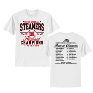 Fulton Regional Champ Unisex Short Sleeve Tee-White