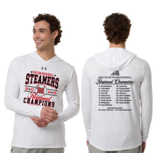 Fulton Regional Champ Under Armour Mens Team Vanish Performance Hoodie-White