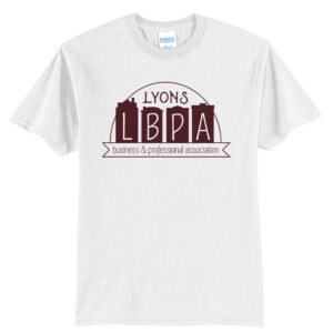 Lyons Business Unisex Short Sleeve Tee-White