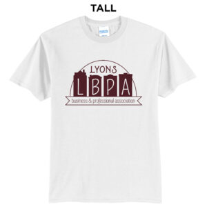 Lyons Business Tall Short Sleeve Tee-White