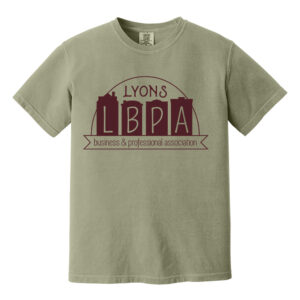 Lyons Business Comfort Colors Heavyweight Ring Spun Tee Unisex-Sandstone