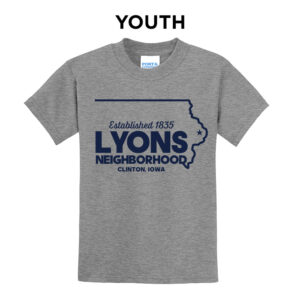 Lyons Business Youth Short Sleeve Tee-Athletic Heather