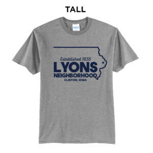 Lyons Business Tall Short Sleeve Tee-Athletic Heather