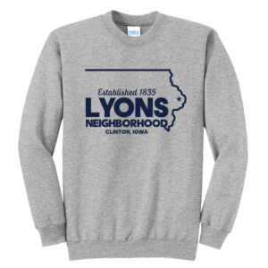 Lyons Business Unisex Fleece Crewneck Sweatshirt-Athletic Heather