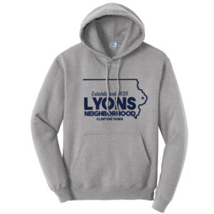 Lyons Business Unisex Fleece Hooded Sweatshirt-Athletic Heather