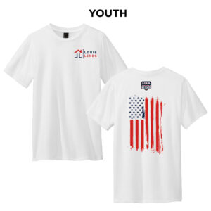 Louie Lends District Youth Perfect Tri Tee – White