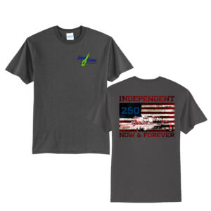 Liqui Grow Unisex Short Sleeve Tee-Charcoal