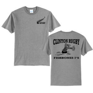 Muddy River Rugby Unisex Short Sleeve Tee-Athletic Heather