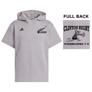 Muddy River Rugby Adidas  Dugout NWV Short Sleeve Hoodie- Medium Grey Heather (3xs-XL)