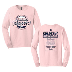 PV Girls Golf State Champs Unisex Ultra Cotton Long-Sleeve T-Shirt-Light Pink