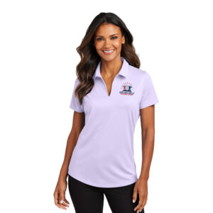 Rolling Hills Port Authority Ladies City Stretch Polo-Bright Lavender