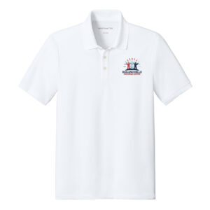 Rolling Hills Mercer Mettle Men Everyday Performance Polo-White