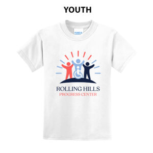 Rolling Hills Youth Short Sleeve Tee-White