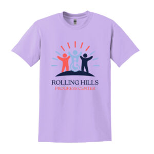 Rolling Hills Unisex Short Sleeve Tee-Orchid
