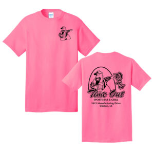 Rays Timeout Unisex Short Sleeve Tee-Neon pink
