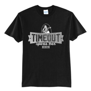 Rays Timeout Unisex Short Sleeve Tee-Black