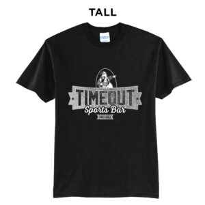 Rays Timeout Tall Short Sleeve Tee-Black