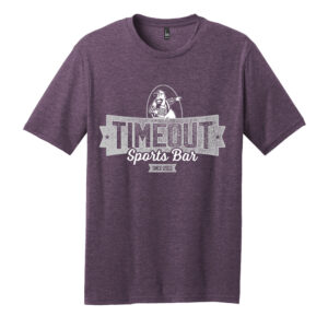 Rays Timeout Unisex Premium Short Sleeve Tee-Heathered Eggplant