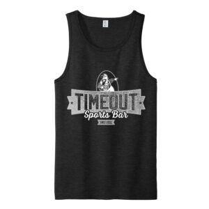 Rays Timeout Allmade Unisex Tri-Blend Tank-Deep Black