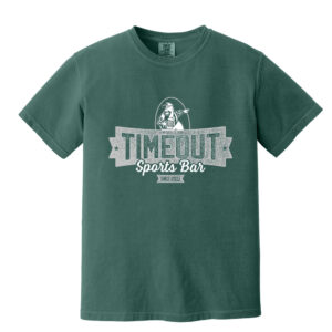 Rays Timeout Unisex Comfort Color Heavyweight Ring Spun Tee-Blue Spruce